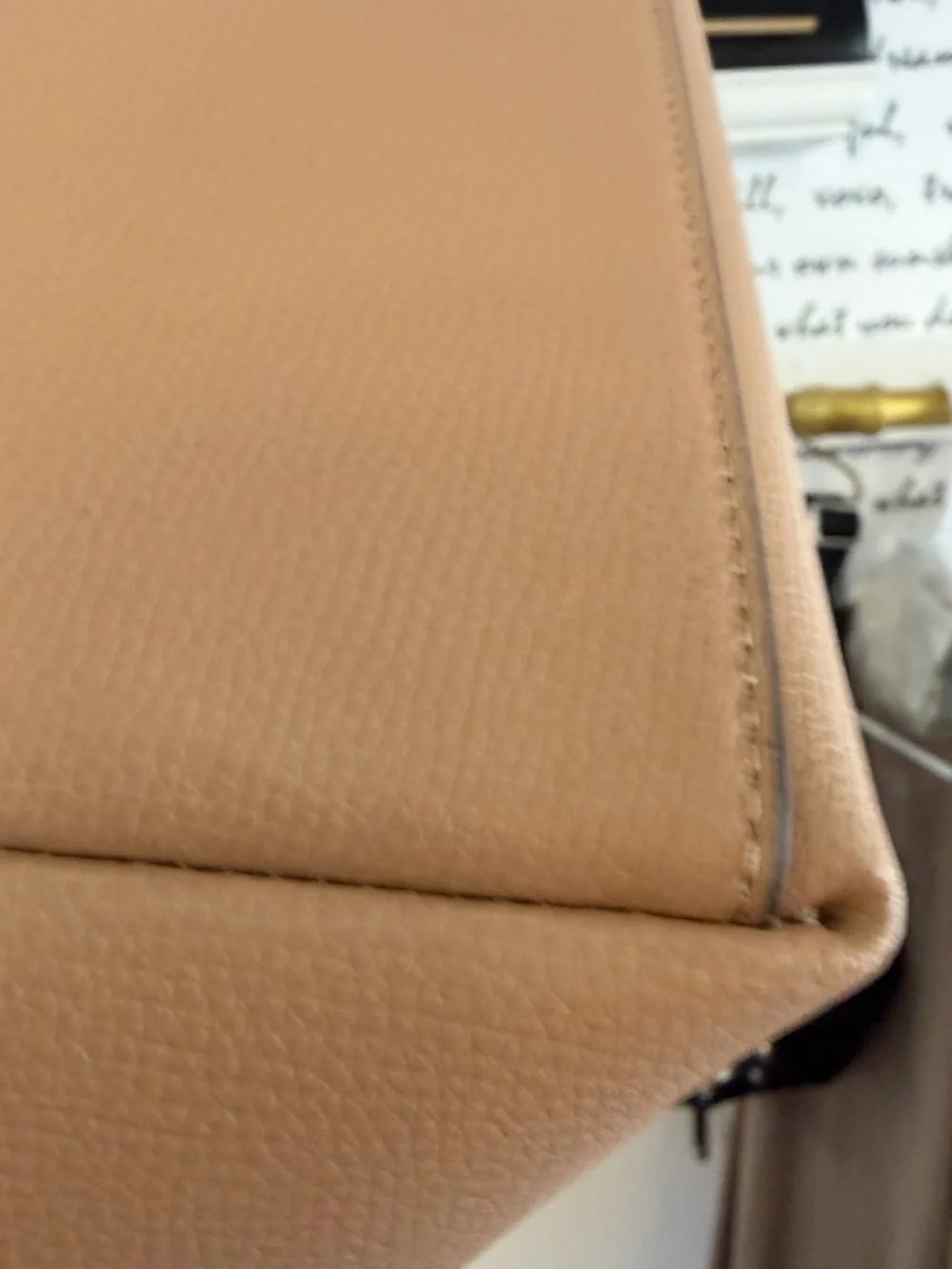 kate spade structured tan
